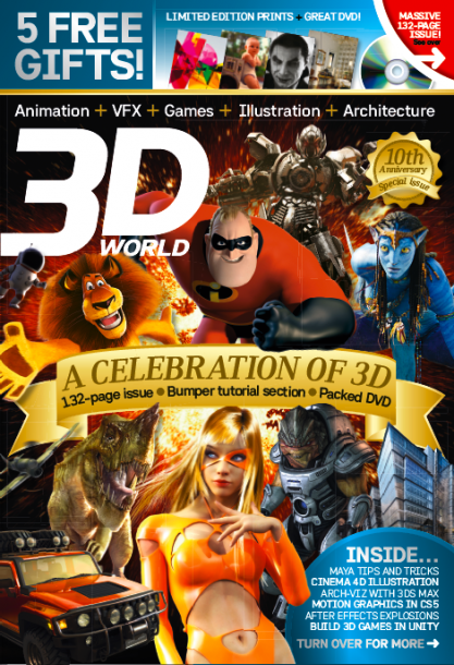 3d world magazine new software