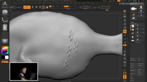 zbrush 2019 features animated commercial